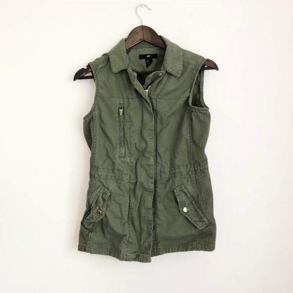 H&M Jackets & Coats Hm Utility Vest Poshmark